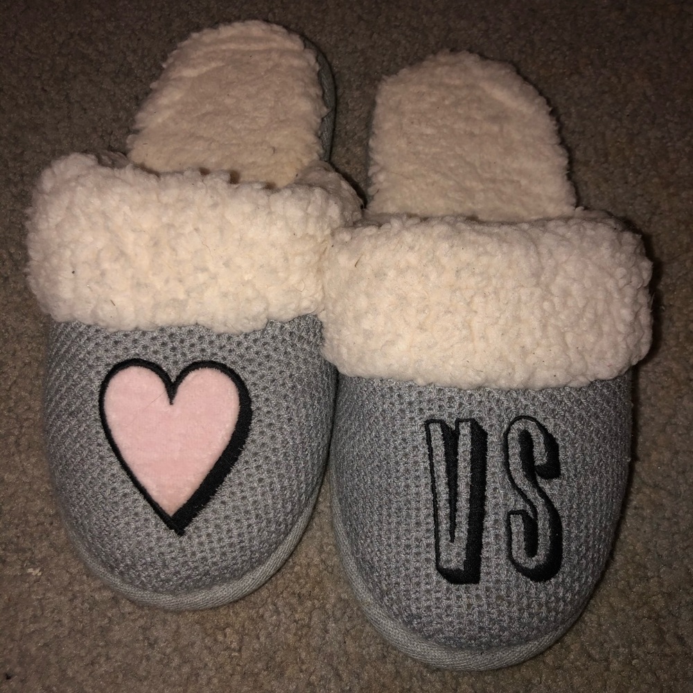 Victoria Secret slip on slippers,perfect condition
